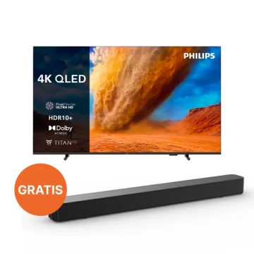 PHILIPS TV 55" 55PUS7810 4K QLED + Soundbar TAB4000/10