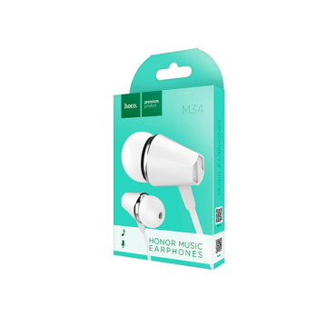 HOCO SLUŠALICE SA MIKROFONOM M34 HONOR WHITE
