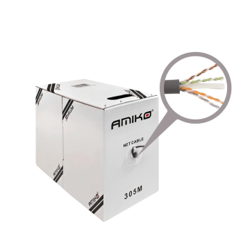 AMIKO kabal mrežni UTP CAT5e CCA