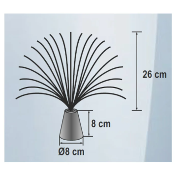 HOME ELECTRONICS lampa sa led vlaknima