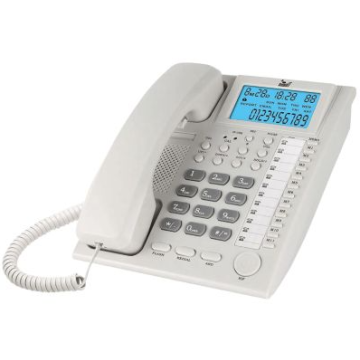 MEANIT telefon stoni ST200 display bijeli