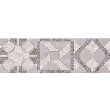SUPERCERAMICA pločica ker. 25x80  Decor Ceppo Grey