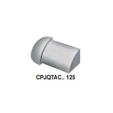 PROGRESS PROFILES kapsula aluminijska Elox srebro 10mm završna za lajsnu