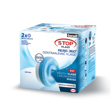 CERESIT dopuna za upijač vlage Aero 360° 2x450g