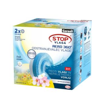 CERESIT dopuna za upijač vlage Aero 360 cvijet lavande 2x450g