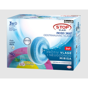 CERESIT odstranjivač vlage Aero Mix 3x450g