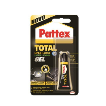 PATTEX ljepilo sekundarno u gelu Total 8g