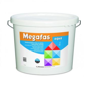 CHROMOS bijela fasadna boja Megafas Aqua 15l