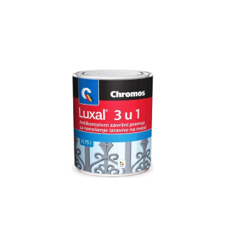 CHROMOS lak emajl 3u1 bijeli 0,75L Luxal uljani