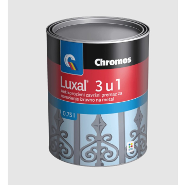 CHROMOS lak emajl 3u1 plavi 0,75L Luxal uljani