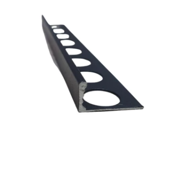 PROFIFLOR lajsna alum. L završna crna L3APC 2,7m 12mm