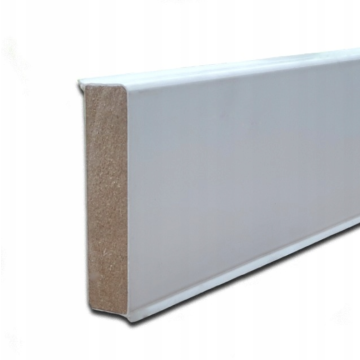 DÖLLKEN profiles MDF lajsna CUBU FLEX LIFE 80 mm bijela 2,5 m-1