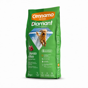 CENNAMO Diamant Mini Adult hrana za pse - govedina 3 kg