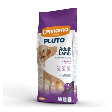 CENNAMO hrana za pse Pluto Adult med/maxi jagnjetina 15 kg