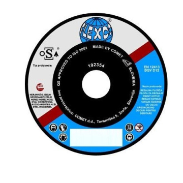 WEILER ploča brusna 125x6x22mm Fe Comet