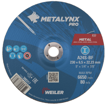 WEILER Brusna ploča 230x6x22 FE