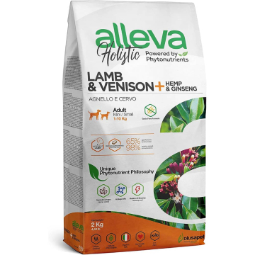 ALLEVA Holistic Adult Mini hrana za pse - jagnjetina i divljač 2 kg