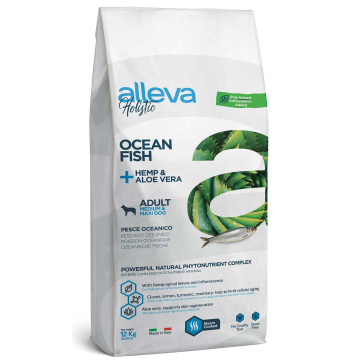 ALLEVA HOLISTIC hrana za pse, Medium/Maxi, okeanska riba, 12kg