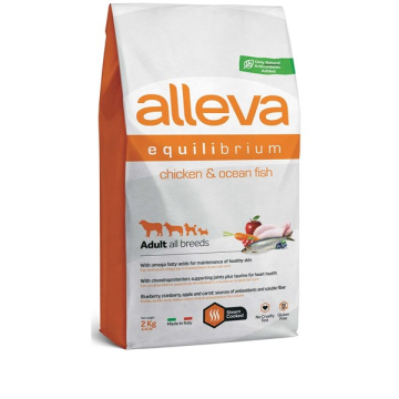 ALLEVA EQUILIBRIUM hrana za pse, piletina sa ribom, 2kg