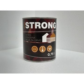 DECO STRONG boja za drvo bijela 0,75l temeljna