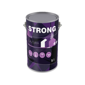 DECO STRONG lazura tankoslojna orah 5l