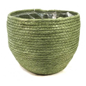 MICA Saksija Ukrasna Jork Zelena FI26cm