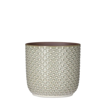 MICA Ukrasna Saksija DAAN FI17CM Bijela