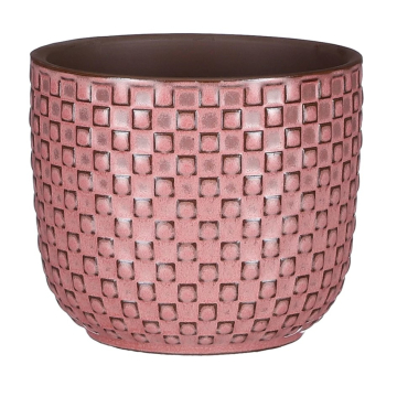 MICA saksija ukrasna Daan pink fi 19 cm
