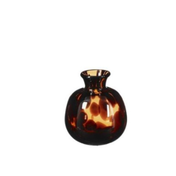 MICA vaza Toro smeđa 11x9,5 cm