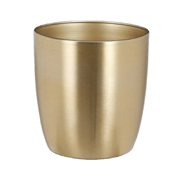 MICA ukrasna saksija Alano, zlatna 16cm