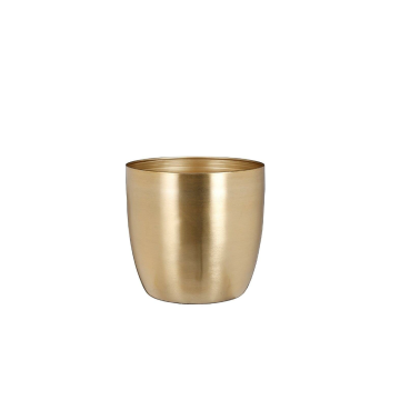 MICA saksija ukrasna Samuel h16 cm fi18 cm smeđa