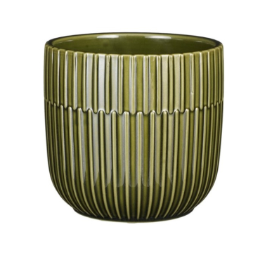 MICA ukrasna saksija Sara, zelena 14cm