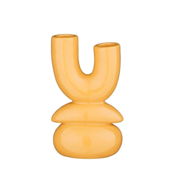 SVIJEĆNJAK oker 10,5x6,5x16,5 cm