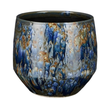 MICA ukrasna saksija Harris plava 20 cm