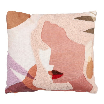 JASTUK rozi sa likom žene 45x45x10 cm