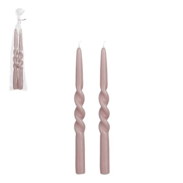 MICA svijeća ljubičasta Twist 2/1