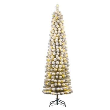 JELKA snježna Pilar sa LED lampicama 215x56cm