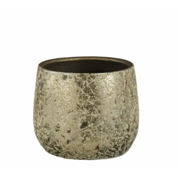 MICA ukrasna saksija Clemente u champagne boji