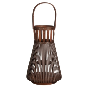LANTERNA Cosmo tamno smeđa 15 x 38 cm