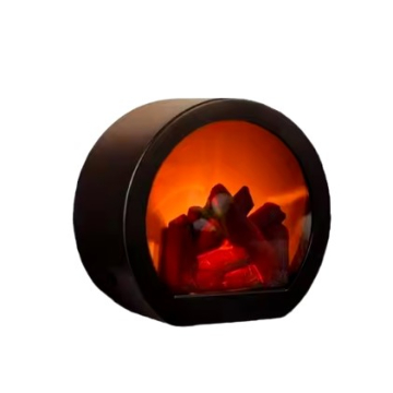 DEKORACIJA novogodišnja kamin 24,5x9x23cm