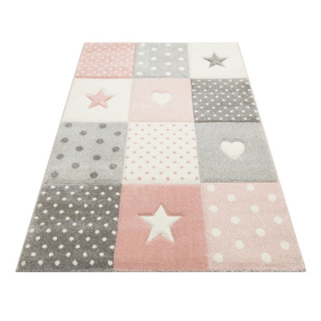 TEPIH Eko Kids 05 Grey Pink 120x180cm
