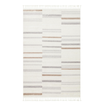TEPIH TERAZZO HALI 0225 01 White Grey 160 x 230