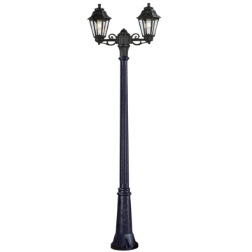 SPARX svjetiljka podna Anna 2m crna 8,5W 2xE27