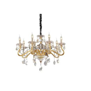 IDEAL LUX visilica Negresco SP8 Oro