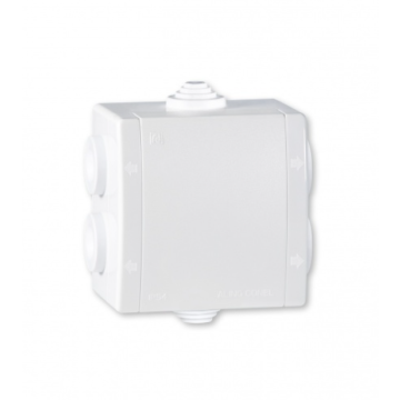 ALING Conel kutija R OG 6U PVC 80x80 IP54 bijela power