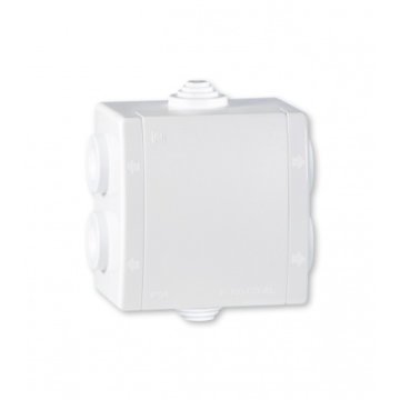 ALING Conel kutija R OG 6U PVC 80x80 IP54 siva power