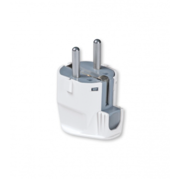 ALING Conel utikač 2-polni bijeli 16A L