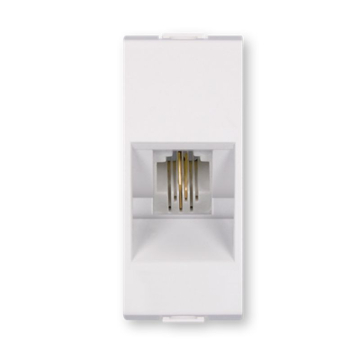 ALING CONEL utičnica telefonska 1M 2 pina RJ12