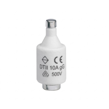 HAGER osigurač topljivi 10A DII 500V GG