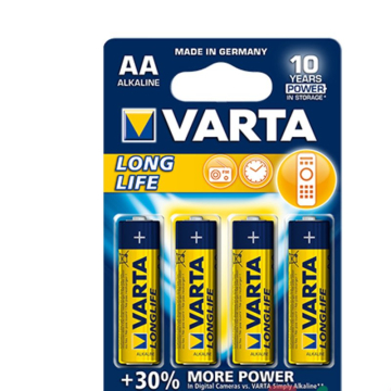 VARTA baterija LONGLIFE AA 1.5V